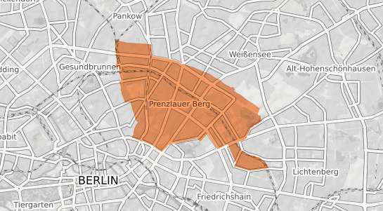 Mietspiegelkarte Berlin Prenzlauer Berg